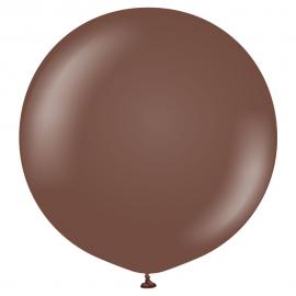 Brune Store Balloner Chocolate Brown