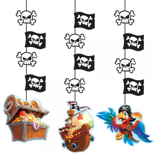 Hngende Dekorationer Pirate Treasure