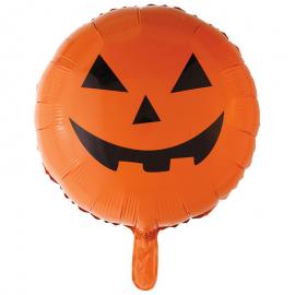 Folieballon Halloween Græskar Motiv