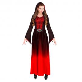 Gotisk Vampyrkjole Kostume Medium