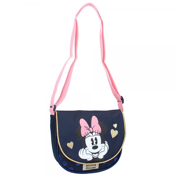 Minnie Mouse Skulderremstaske Brn Glitter Love