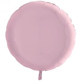 Folieballon Rund Pastel Pink
