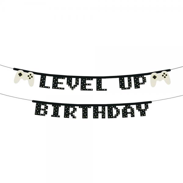 Level Up Birthday Guirlande