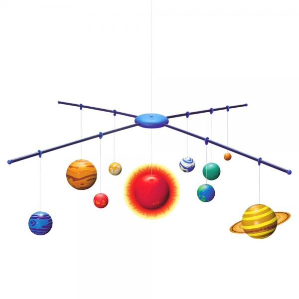 3D Solsystemet Glow in the Dark Model St