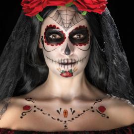 Day of the Dead Makeupsæt Spider