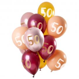 50-års Balloner Golden Morganite