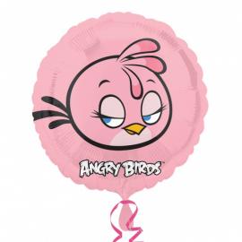 Angry Birds Pink Foilballon