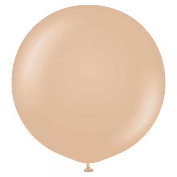 Brune Store Latexballoner Desert Sand