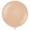 Brune Store Latexballoner Desert Sand