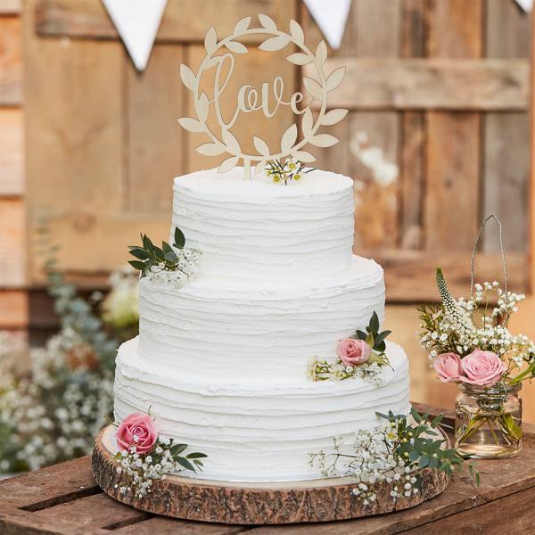 Cake Topper Tr Love