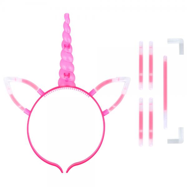 Glowstick Enhjrning Diadem