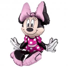 Sittende Minnie Mouse Folieballon