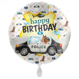 Happy Birthday Ballon Birthday Police