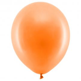 Rainbow Små Latexballoner Pastel Orange