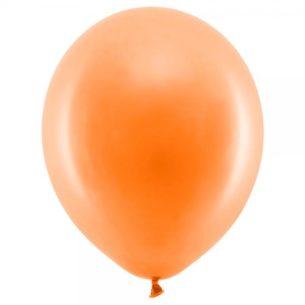 Rainbow Sm Latexballoner Pastel Orange