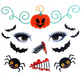 Halloween Midlertidige Tatoveringer B