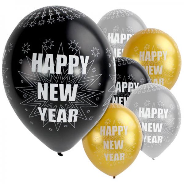 Nytrsballoner Happy New Year