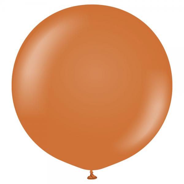 Premium Gigantiske Latexballoner Caramel Brown