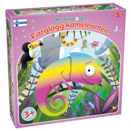 Mitt Första Spel - Färglägg Kameleonten Børnespil