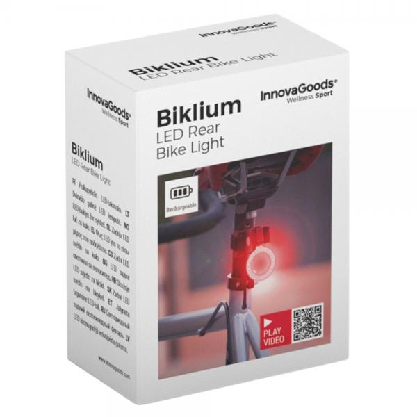 LED Baglys for Cykel Biklium