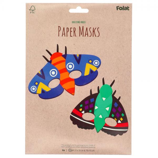 Papmasker Insekter 6-pak