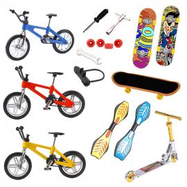Finger Kickbike Cykel & Skateboard Sæt
