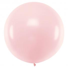 Kæmpestor Latexballon Pastel Pink