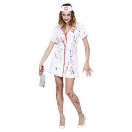 Zombie Sygeplejerske Kostume