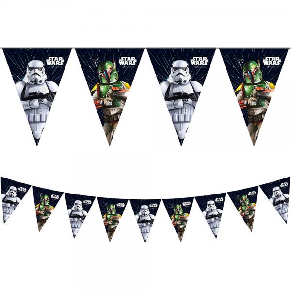 Flagguirlande Star Wars Galaxy