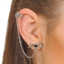 Gotisk Ørering med Earcuff