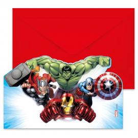 Invitationskort Avengers Infinity Stones