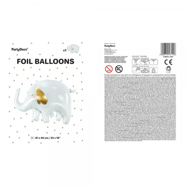 Elefant Folieballon