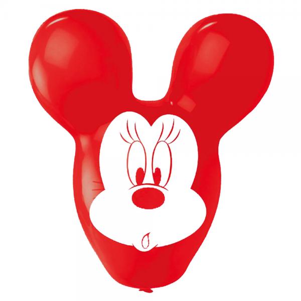 Minnie Mouse Latexballoner Formede
