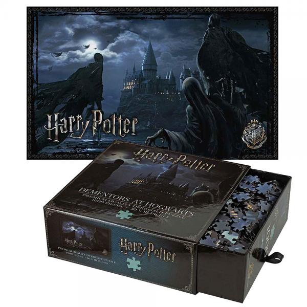 Harry Potter Dementors p Hogwarts Puslespil 1000 brikker