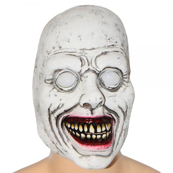 Zombie Maske med Hvide jne