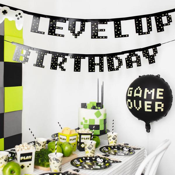 Level Up Birthday Guirlande