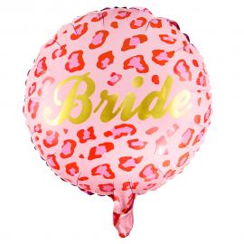 Bride Folieballon Leopard