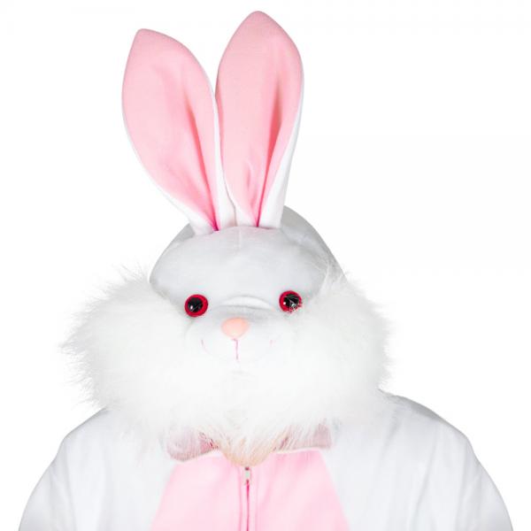 Kanin Kostume med Htte Hvid