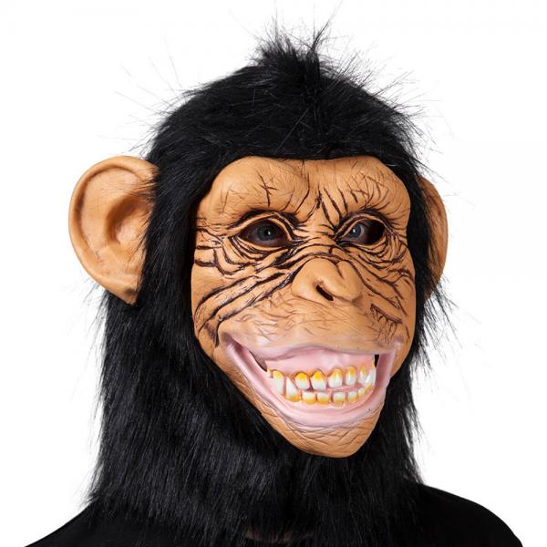 Chimpanse Latex Maske