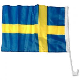 Bilflag Sverige 2-pak
