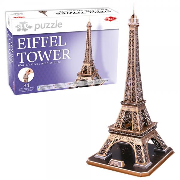 3D Puslespil Eiffeltrnet