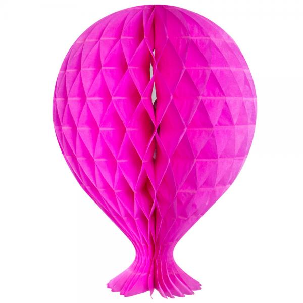 Honeycomb Ballon Magenta