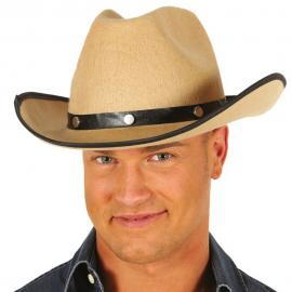 Cowboyhat Lysebrun