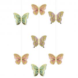 Shimmering Butterfly Hængende Dekorationer