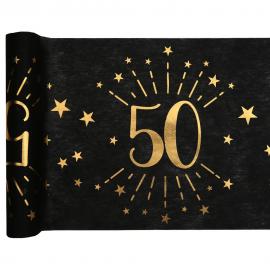 Bordløber 50 År Birthday Party Guld