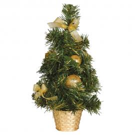 Juletræ i Krukke Guld 40 cm