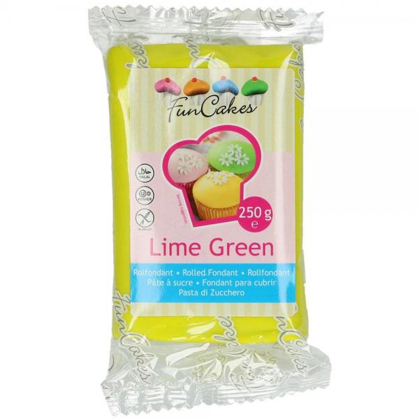 Fondant Lime Green 250g