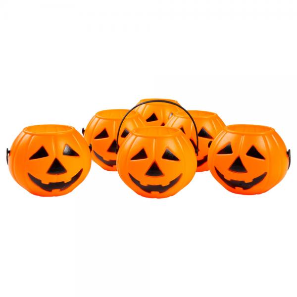 Halloweengrskar Mini Spand 6-pak