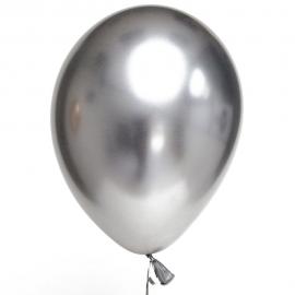 Chrome Balloner Sølv