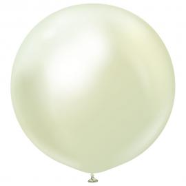 Store Latexballoner Chrome Green Gold